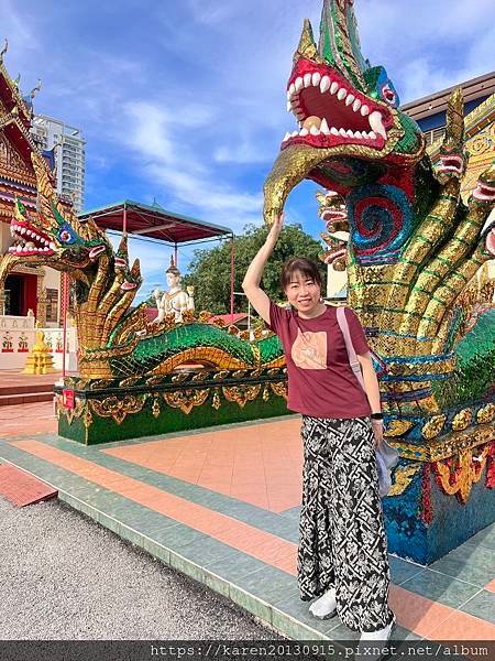 泰佛寺-世界排名第三大的臥佛寺，緬佛寺-看到后羿射日