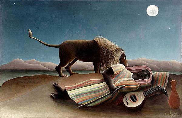 Henri Rousseau-1897 The Sleeping Gypsy