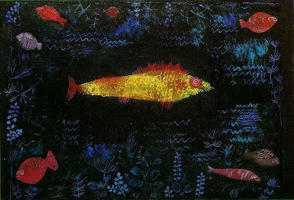 Paul Klee- Der Goldfisch, 1925