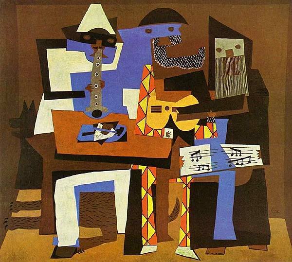 Pablo Picasso, Three Musicians, 1921