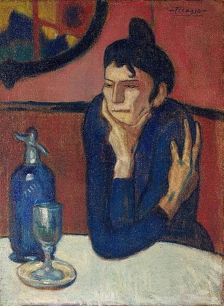 Pablo Picasso, 1901-02 Absinthe Drinker