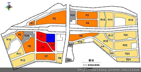 機場捷運A10站區段徵收開發案建築基地最小開發規模示意圖