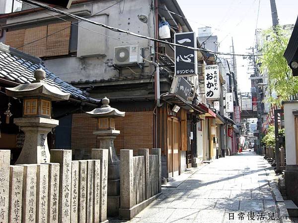 法善寺寧靜街道