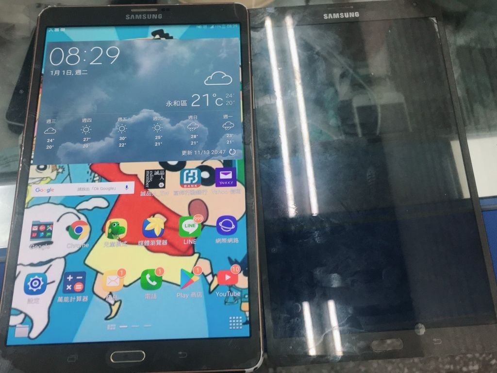 三星平板Tab S 8.4 4G LTE Sm-705y 液晶螢幕破裂維修.jpg