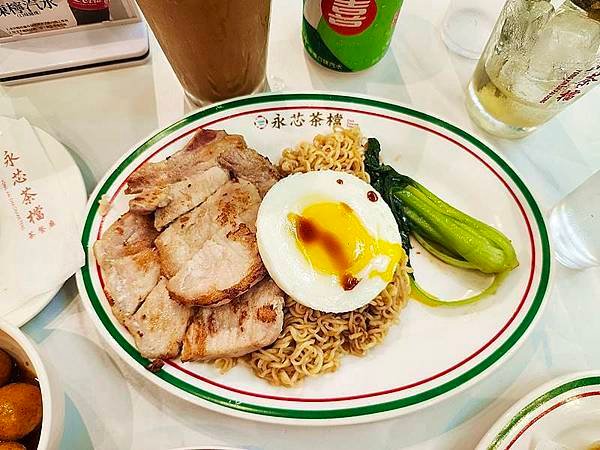 桃園港式茶餐廳！永芯茶檔茶餐廳桃園南平店，復古港式茶餐廳，中