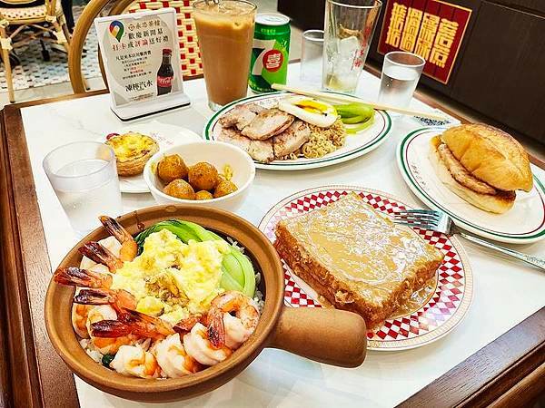 桃園港式茶餐廳！永芯茶檔茶餐廳桃園南平店，復古港式茶餐廳，中