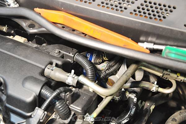 Honda Civic 8 1.8  安裝 KC.TBS x2 &amp; R18矽膠進氣管_06.jpg