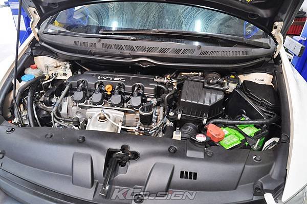 Honda Civic 8 1.8  安裝 KC.TBS x2 &amp; R18矽膠進氣管_11.jpg