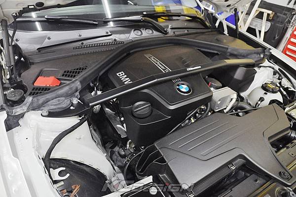 BMW F22 220i 升級 KCDesign 引擎室拉桿、前下拉、後下三角拉、後下拉、前後防傾桿_07.jpg