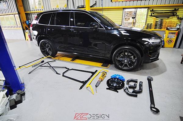 Volvo XC90 T5 升級 KCDesign V2倒插、底盤拉桿、前後防傾、前大六+405mm、渦輪管 -210108_003.jpg