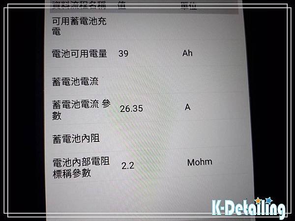 Volkswagen福斯2019年TIGUAN電瓶更換後模擬行駛中電流數據顯示電瓶充電26.35安培.jpg