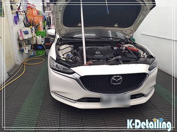 45029 MAZDA馬自達2019年汽油款MAZDA6因為儀表板顯示電瓶異常訊息前來橘客進行電瓶更換.jpg