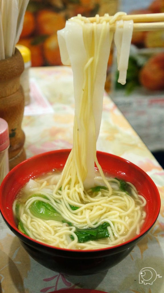 湯板條加麵