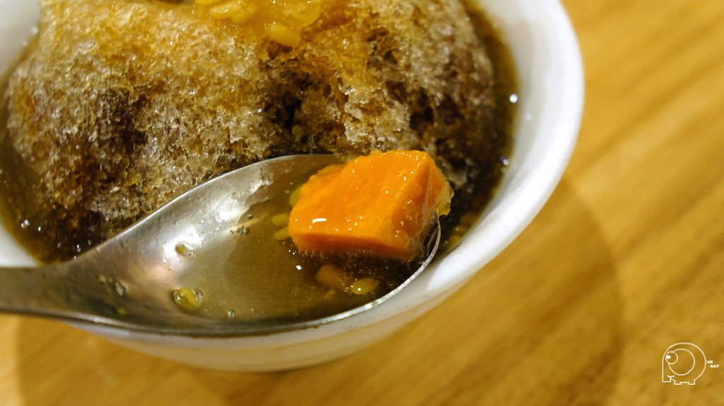 剉冰綠豆蒜
