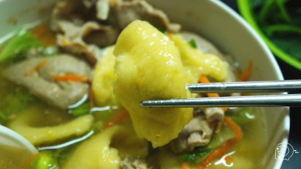 瘦肉麵疙瘩加豬肝