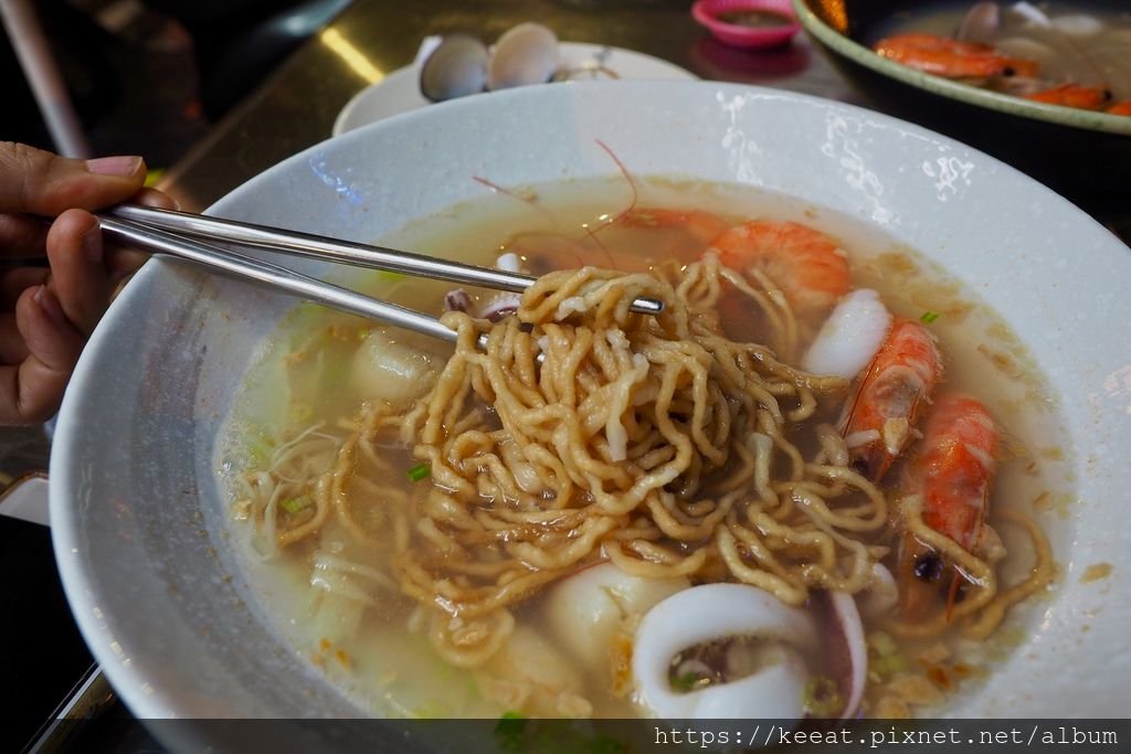 干貝海產意麵 $170