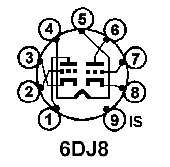 6DJ8 pin