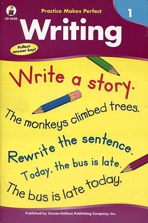 (2) PRACTICE MAKES PERFECT WRITING - COVER