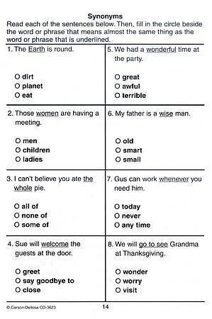 (3) PRACTICE MAKES PERFECT READING TEST TAKING - PAGE 14