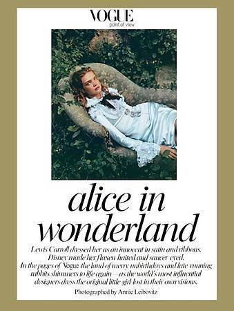 VOGUE - ALICE IN WONDERLAND