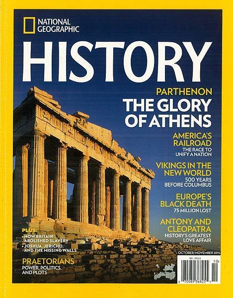 NATIONAL GEOGRAPHIC - HISTORY - THE GLORY OF ATHENS - COVER PAGE.jpg