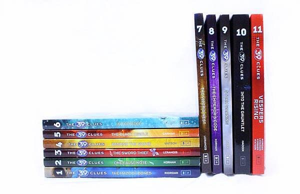 The 39 Clues 1 To 11 Books Collection Set.jpg