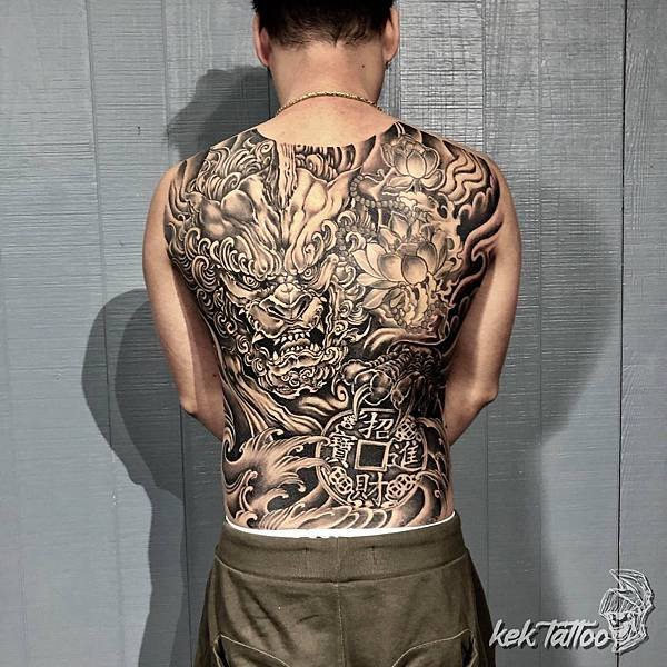 唐獅子｜傳統刺青｜Traditional Tattoo