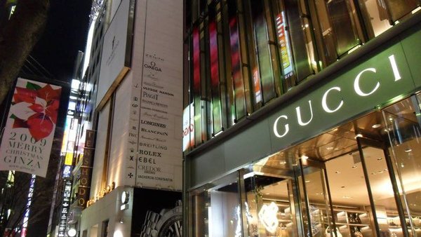 GCUUI CAFE就在銀座的GUCCI四樓喔