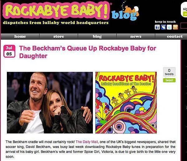 The Beckham’s Queue Up Rockabye Baby for Daughter | Rockabye Baby!.jpg