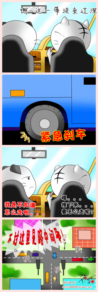 公路上的天兵老媽