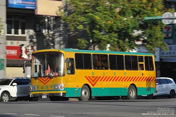 東山高中2012年份校車(最後更新：&apos;231105)