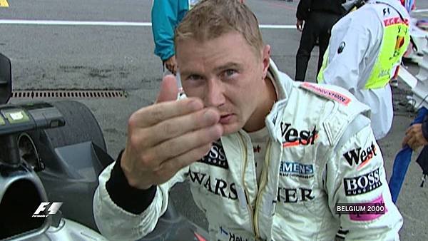Mika Hakkinen Passes Michael Schumacher-1