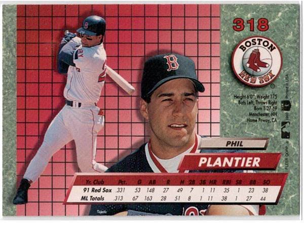 Phil Plantier 92 Fleer 2