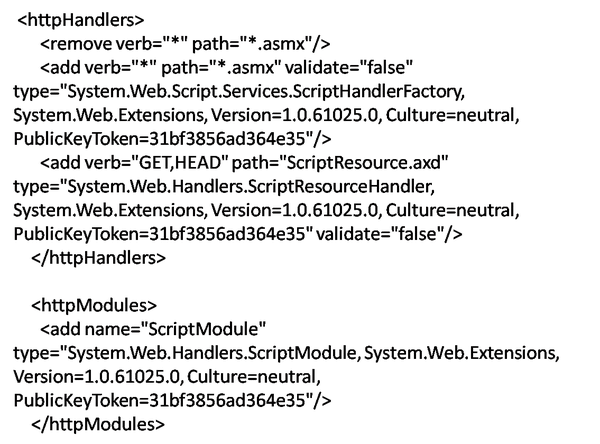 webconfig