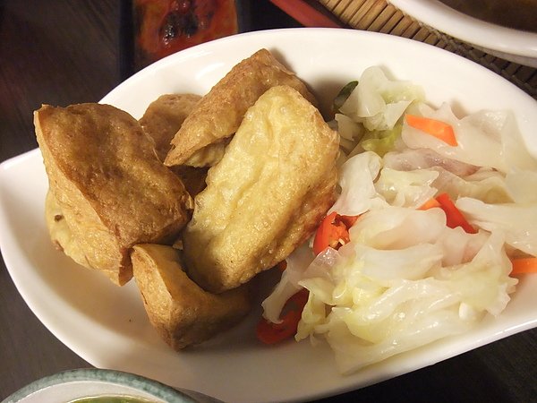 酥炸臭豆腐