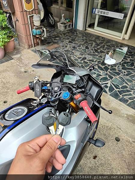 YAMAHA R15鑰匙備份