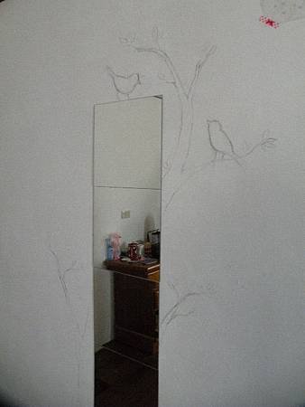 壁畫鉛筆