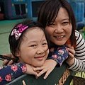 可愛的母女檔