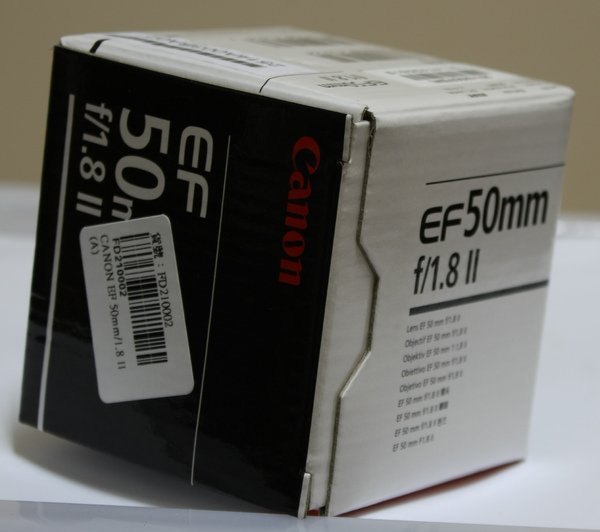 EF50mm F1.8II原廠包裝