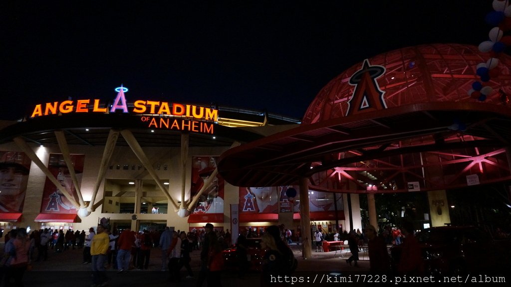 Ouside of Angel Stadium