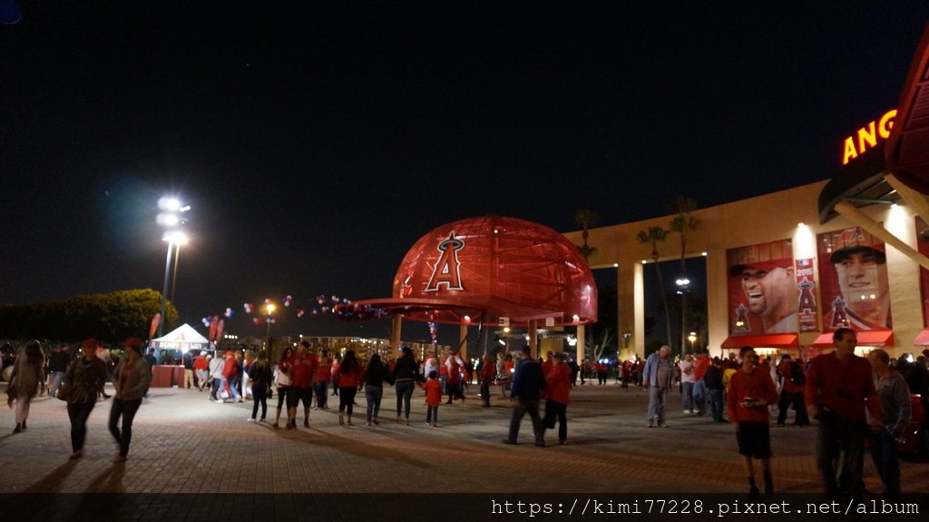 Ouside of Angel Stadium