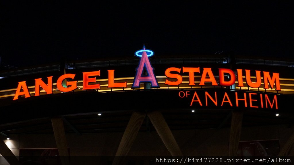 Ouside of Angel Stadium