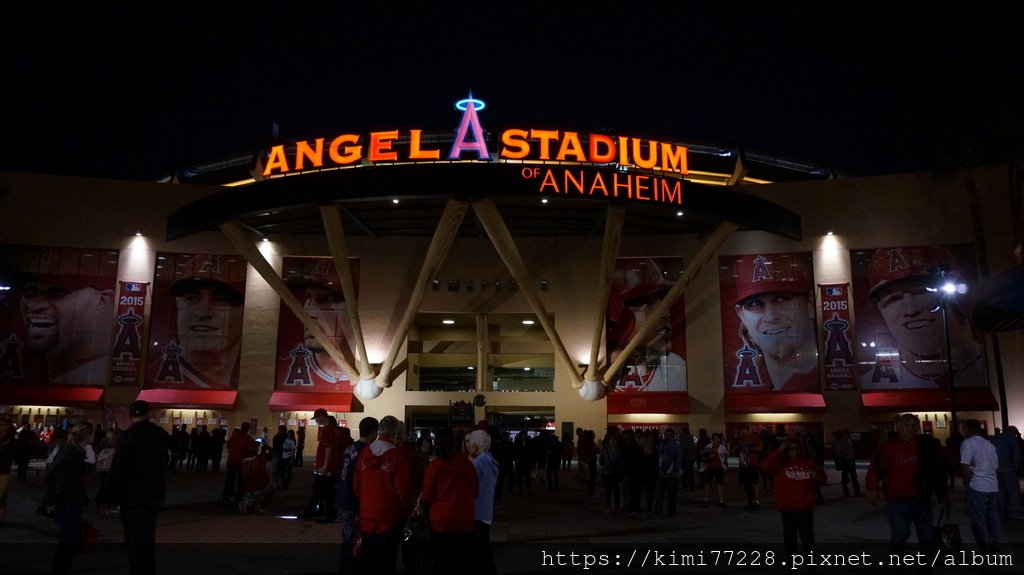 Ouside of Angel Stadium