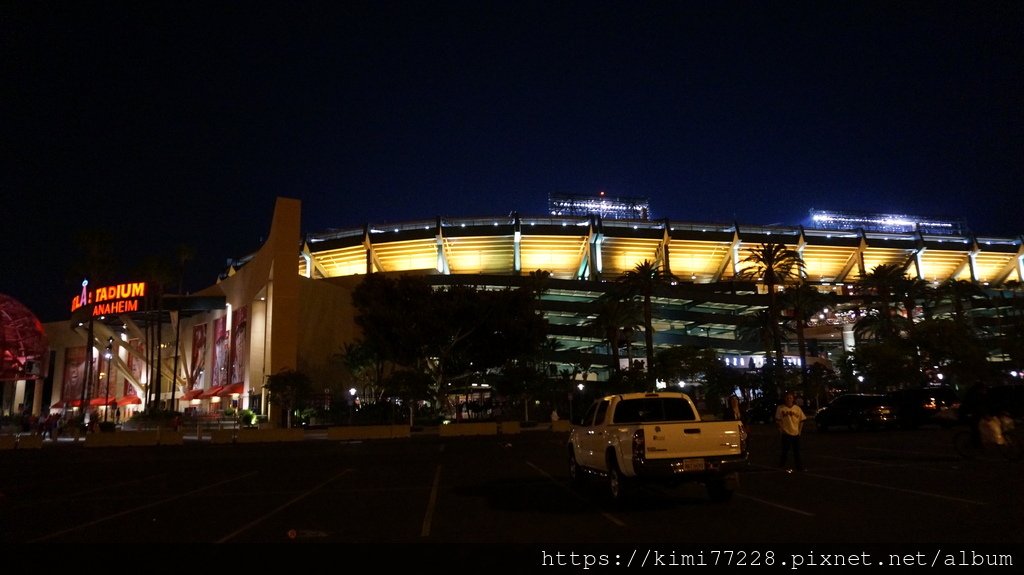 Ouside of Angel Stadium