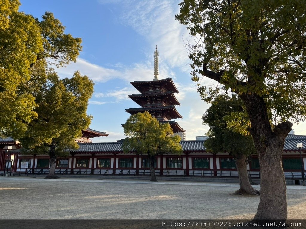 大阪-四天王寺（五重塔）