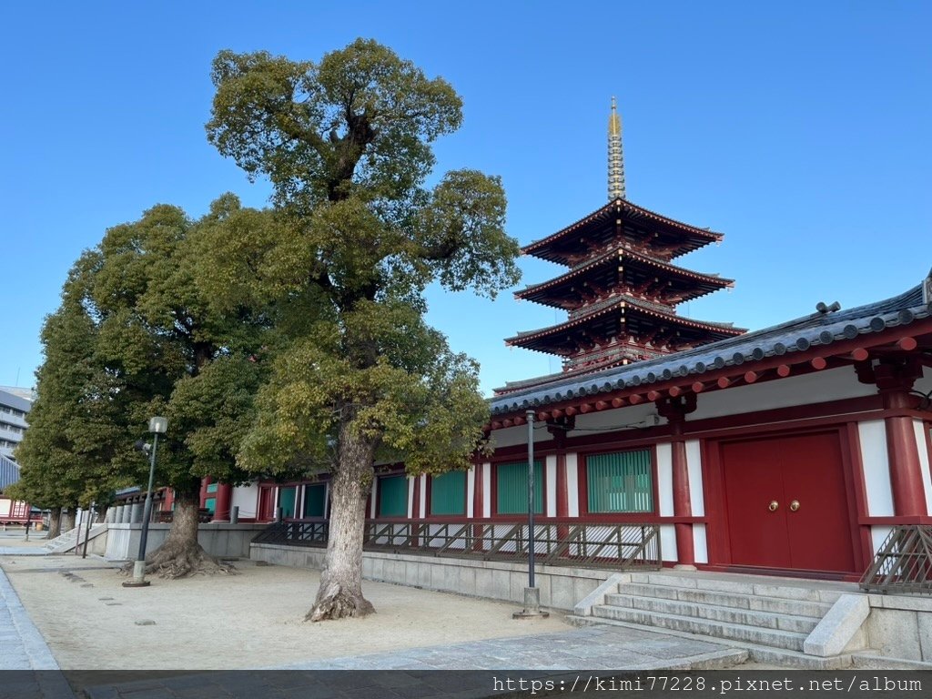 大阪-四天王寺（五重塔）