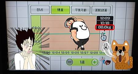 體重公開吧！
