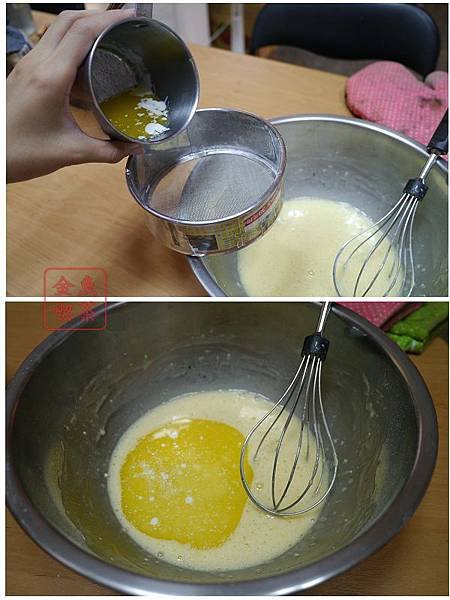 杏仁薄片 加入融化奶油
