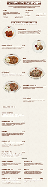 [NYC East Village] 第一次嘗試烏克蘭料理就