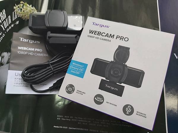 Targus Webcam Pro 專業版網路攝影機